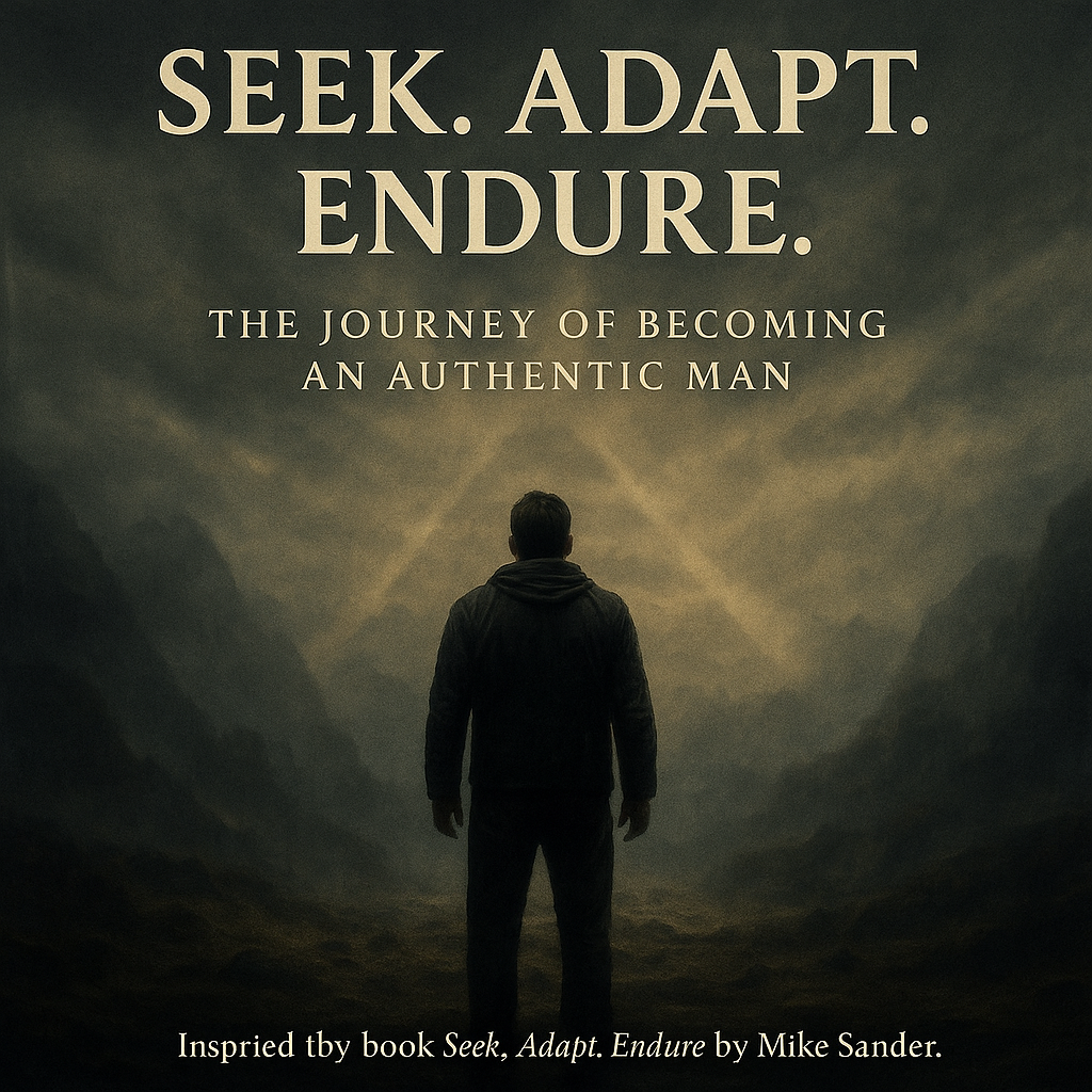 A concept album exploring the challenges and transformation of biblical manhood. Through raw, introspective songs, it walks through seasons of searching, adjusting, and persevering — calling men to become authentic, grounded, and spiritually resilient in a world that demands compromise.