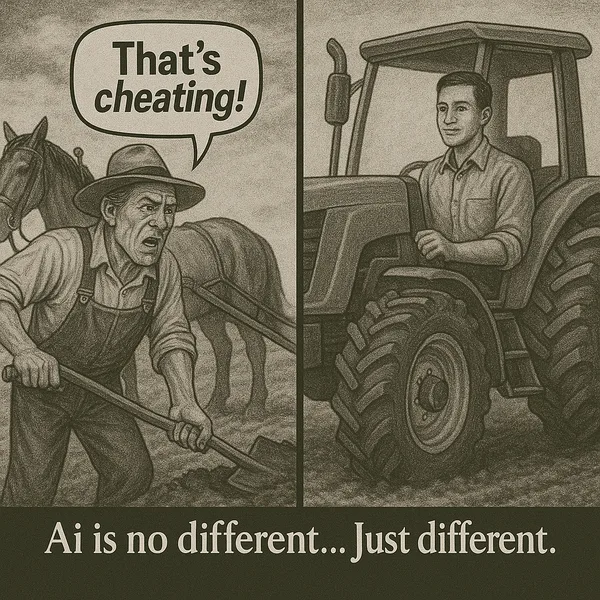 Past Meets Present Farming Evolution